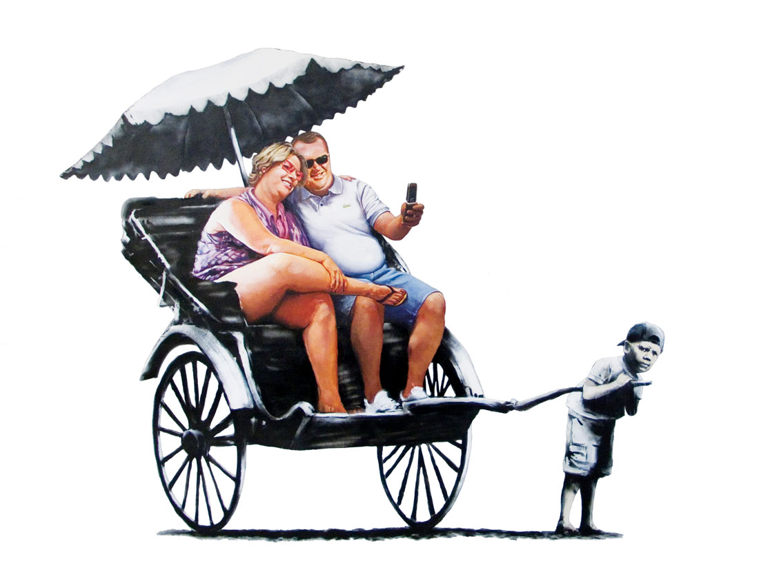 Rickshaw by Banksy
